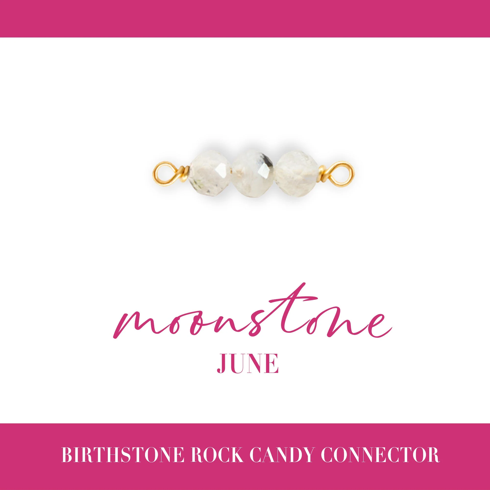 Birthstone Rock Candy Connectors | 14mm | 14K Gold Filled Yellow - Image 8