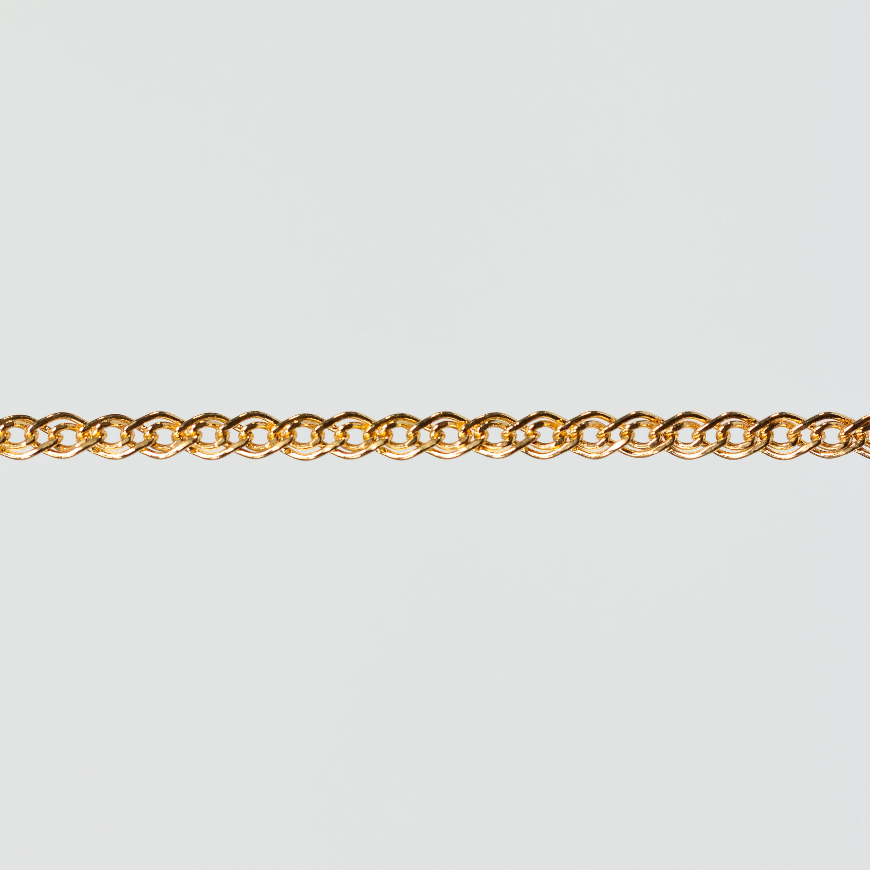 Eve Permanent Jewelry Chain, Flat Nonna Mother & Child, Available in Sterling Silver and Yellow Gold Filled - Image 3