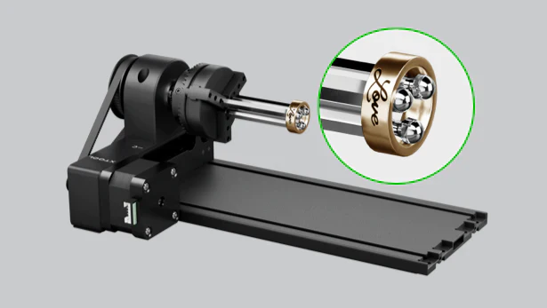 Rotary Attachment Tool for xTool F1 Portable Laser Engraver for Permanent Jewelry - Image 9